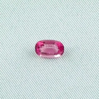 1,27 ct Turmalin Neon Pinker Rubellit Oval Facettierter Edelstein