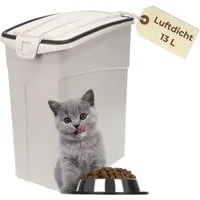 GarPet Futterbehälter Futtertonne Luftdicht Hund Katze Hundefutter Trocken Futter Box 13 L