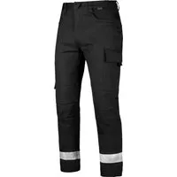 Würth MODYF Arbeitsbundhose Star CP Reflex solide Bundhose für Herren Robuste, Arbeitshose mit reflektierende Streifen
