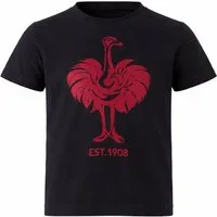 Engelbert Strauss T-Shirt Strauss Kinder T-Shirt 1908 Baumwolle Kurzarm Rundhals Logo Print