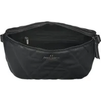 Enrico Benetti Bauchtasche Umhängetasche Crossbodytasche aus Lederimitat (Damen Handtasche, Gürteltasche), mit breitem Schultergurt, in Schwarz, Grau, Oliv und Old Pink