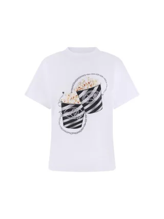 Guess - SS CN POPCORN TEE Pure White - Gr. - S