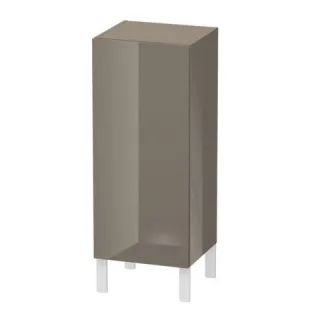 Duravit L-Cube Halbhochschrank Flanell Grau Hochglanz 250x200x600 mm - LC1189R8989 LC1189R8989