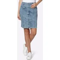 heine A-Linien-Rock Jeans-Rock