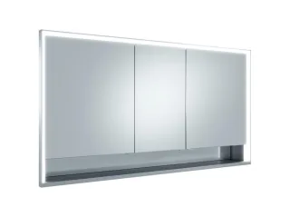 Keuco Spiegelschrank Royal Lumos 14316, Wandeinb.,silber-eloxiert,1400x735x165mm, 14316171301 14316171301