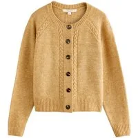 LAURA ASHLEY Strickjacke Laura Ashley Strickjacke mit Zopfmuster (1-tlg)