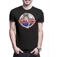 Urban Backwoods Print-Shirt Bubba Gump Logo Herren T-Shirt Forrest Garnelen Shrimping Co Retro (1-tlg) Film Shrimp Forrest Run