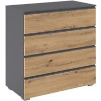 rauch Kommode Joel (Breite 80 cm), vier praktische und geräumige Schubladen MADE IN GERMANY