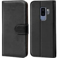 CoolGadget Handyhülle Wallet Klapp Tasche Book Case für Samsung Galaxy S9 Plus 6,2 Zoll, Hülle Klapphülle Flip Cover Etui Schutzhülle