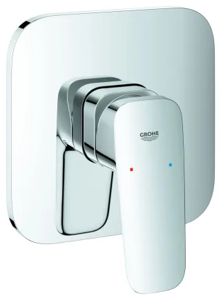 Grohe EH-Brausebatterie Cubeo 101777 Fertigmontageset für 35604 chrom, 1017770000 1017770000