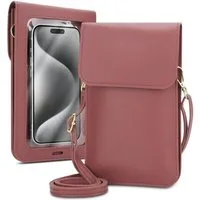 Cadorabo Handytasche für iPhone 13 (1-tlg), Hülle Handytasche zum Umhängen Damen Handtasche Handyfach PU Leder