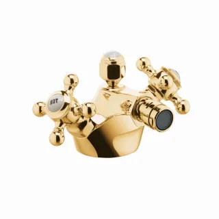 Kludi Bidetarmatur Adlon Ablaufgarnitur gold 512114520