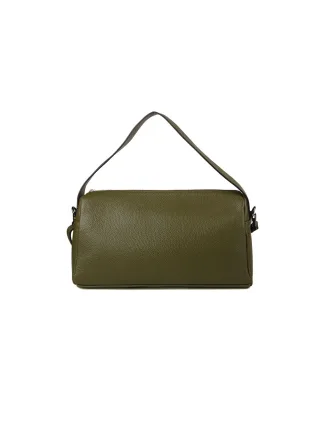 Giulia Monti Schultertasche Militärgrün