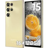 OUKITEL C61 16GB RAM+128GB ROM/TF 1TB, Android 15 Smartphone (17,47 cm/6.88 Zoll, 128 GB Speicherplatz, 13 MP Kamera, 13MP+5MP, Dual SIM 4G, Simlockfreie Handys, OTG, GPS)