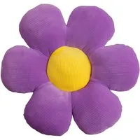 Magma Heimtex Dekokissen Formkissen Blume Minnie Cordsamt, gefüllt frische Farben leicht