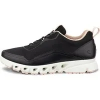 Ecco Multi-Vent GTX (Leder/Textil, wasserdicht) 2026 schwarz/rosa Damen Sneaker
