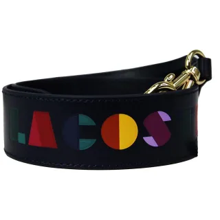 Lacoste Premium Block Leder Schulter Frauenband