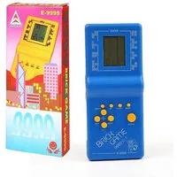 Wisam Retro Konsole Tetris Blau Handheld