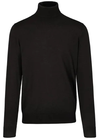 COMMANDER Finest Clothing - (S)-NOS Rollkragen Pullover chocolate - Gr. - M