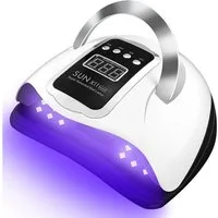 KINSI Lichthärtungsgerät UV/LED Nagellampe - 66 LED-Perlen für 30s Schnelltrocknung, 4 Timer-Modi für Gelnägel
