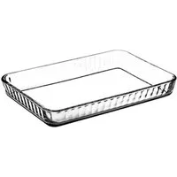 Pasabahce Auflaufform Pasabahce Borcam Ofenschale echteckig 40x27 cm, Borosilikatglas