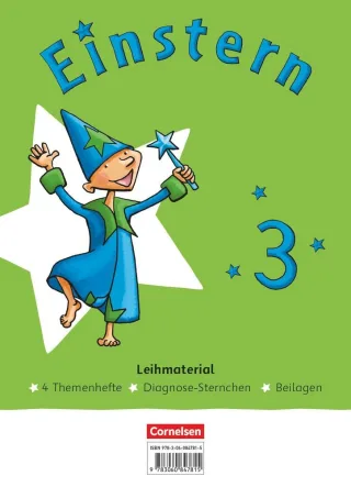 Einstern - Mathematik - Ausgabe 2021 - Band 3: Themenhefte 1-4 Diagnoseheft und Kartonbeilagen im Paket - Ausleihmaterial mit BuchTaucher-App