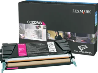 Lexmark Magenta Toner Cartridge for C52x | c5222ms | 3000 Seiten - Magenta