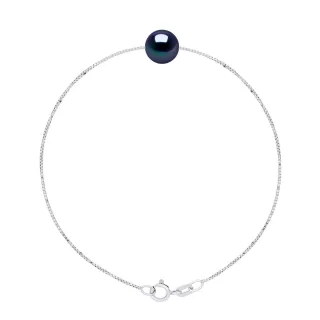 Armband echte Süßwasser-Zuchtperle rund 8-9 mm