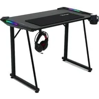Ranqer Schreibtisch Nimbus RGB, RGB-LED, Carbon-Look, mit Mauspad