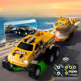 JJRC Q235 Q236 YW RTR Q Version 1/64 2.4G RWD Mini Alloy RC Car Six Wheel Off-Road Pickup Truck LED Light Support App Re