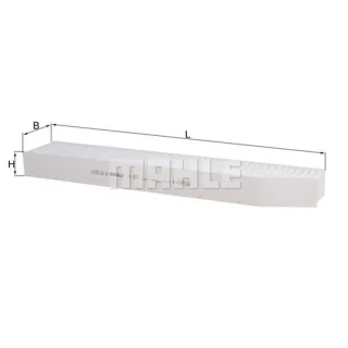 Mahle Innenraumfilter Jeep Cherokee Commander Compass Grand