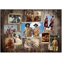 Oakie Doakie Games Actionfigur Bud Spencer & Terence Hill Puzzle Western Photo Wall (1000 Teile)