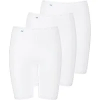 sloggi Panty 3er Pack Basic+ (Spar-Set, 3-St) Long Slip - Baumwolle - Atmungsaktiv - Longshort mit weichen Nähten