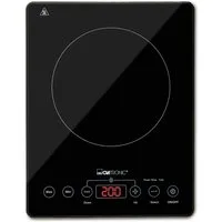 CLATRONIC Einzel-Induktionskochplatte EKI 3569, ECO-Save, 10 Temperaturstufen, Sensor Touch