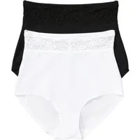 bonprix Shapingpants (Packung, 2-St) leichte Formkraft für Bauch und Hüfte, figurbetonte Passform