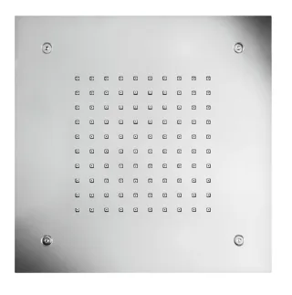 Herzbach Deckeneinbaubrause 300mm x 300mm eckige Ausführung poliert , 11.630000.2.01 11.630000.2.01