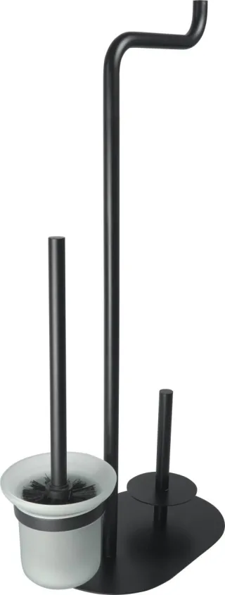 Neuesbad Serie 600 WC-Ständer, Oberfläche: schwarz matt NB1ADI_N7321