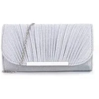 Zaewry Abendtasche Damen Satin Abendtasche Elegante Satin Plissee Abend Clutch