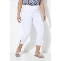 Angel of Style Leggings Capri-Leggings schmale Passform Elastikbund