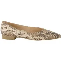 Paul Green Paul Green 3772-209, Ballerina, Beige / Reptiloptik, Damen Ballerina