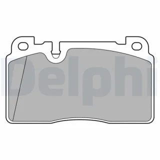 Delphi Bremsbel?ge vorne Audi A6 A7 Q5 Porsche Macan