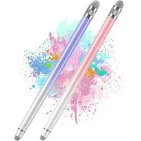 FOUORTUNATE-BEE 2er Touchscreen Stift Universal für iPad Tablet Smartphone Pen Tastatur (Eingabestift für Zeichnen Schreiben Gaming Tablet Handy Touch)