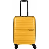 travelite Hartschalen-Trolley Trient, alle Größen Polypropylen, Gelb, Blau, Grau, Bruchfest, Leicht