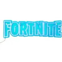 Paladone LED Dekolicht Fortnite LogoLampe – Stylisches Neonlicht für echte Fans!, LED fest integriert, blau, Wandmontage möglich