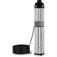 EBERTH Wasserpumpe 4" Tiefbrunnenpumpe Brunnenpumpe aus rostfreiem Edelstahl