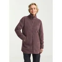 Jack Wolfskin Funktionsmantel HIGH CURL COAT W Fleecemantel, warm & winddicht