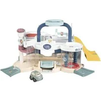 Smoby Spiel-Parkgarage Little Smoby, Multi-Garage, inklusive 1 Mini-Flitzer