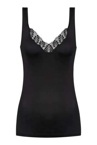 Mey - Top schwarz - Gr. - 38