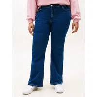 Tommy Hilfiger Curve Weite Jeans CRV DNM EMI FLARE RW in großen Größen, in ausgestellter Form