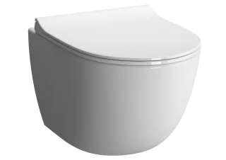 Vitra Sento Wand-Tiefspül-WC Vitraflush (spülrandlos) 2.0 Compact 7747B003-0075